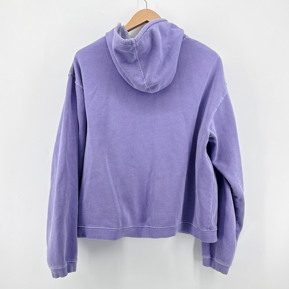 Comfort Colors Seaside Florida 30A Purple Garment Dyed Full Zip Hoodie Womens XL - Picture 4 of 8